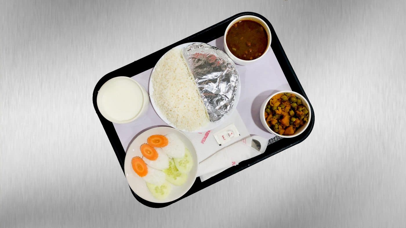 Freshly plated Red Bean Hospitality meal, 12