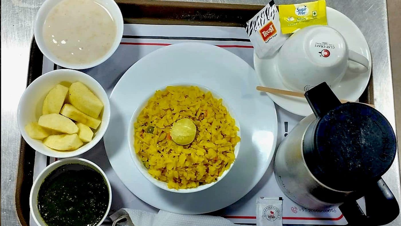 Freshly plated Red Bean Hospitality meal, 23