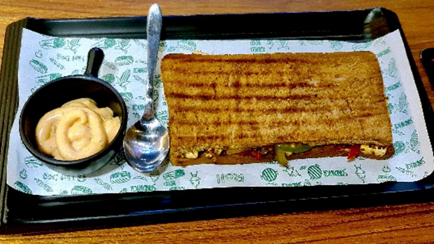 Freshly plated Red Bean Hospitality meal, 36
